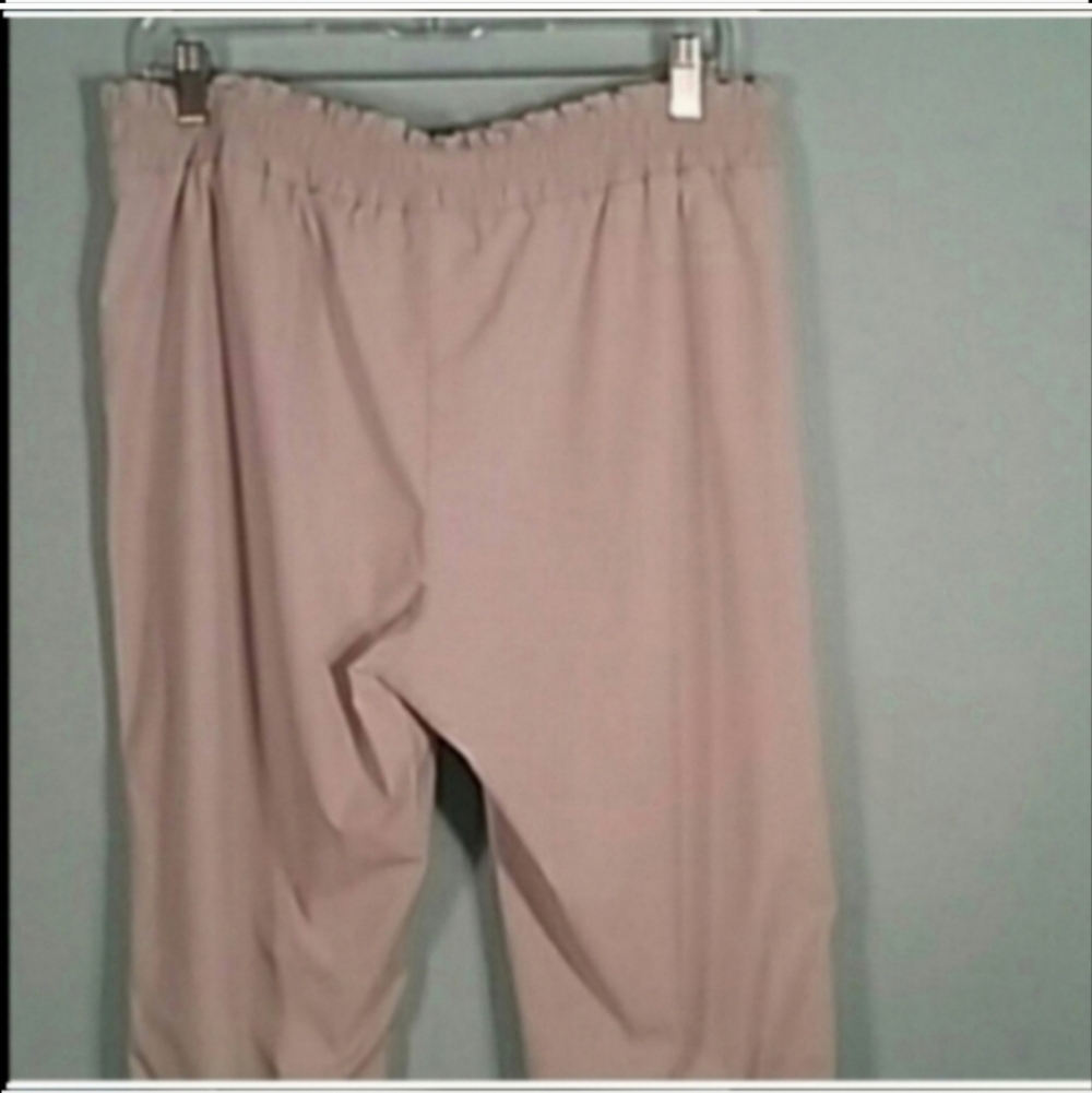 Athleta one size athleisure jogger pants elastic waistband and cuffs - Picture 2 of 4